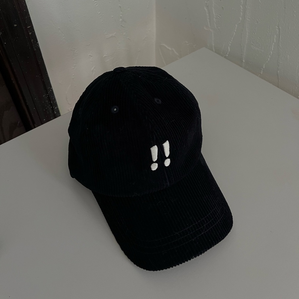 Corduroy hat